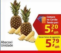 Tenda Atacado Abacaxi unidade oferta