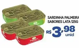 Carone Sardinhas palmeira 125g oferta