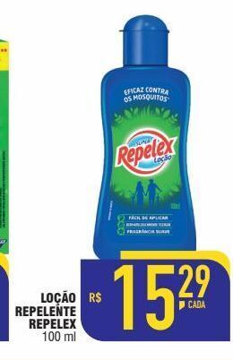 Loção repelente repelex 100ml