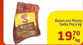 Tenda Atacado Bacon em manta sadia peça kg oferta