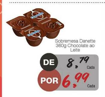 Supermercado Dalben Sobremesa Danette Chocolate Ao Leite 360g oferta