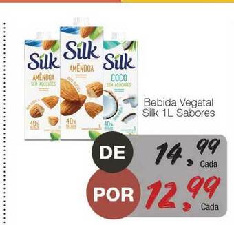 Bebida Vegetal Silk 1L