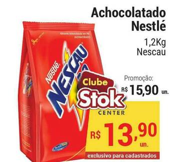 Stok Center Achocolatado Nestlé Nescau 1.2kg oferta