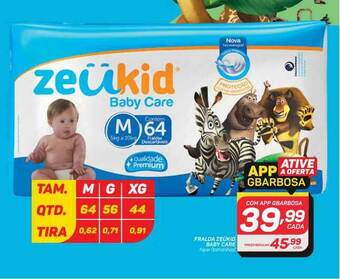 GBarbosa Fralda Zëukid Baby Care oferta