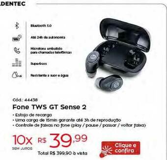 Ibyte Fone Tws Gt Sense 2 oferta