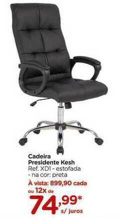 Carrefour Cadeira Presidente Kesh oferta