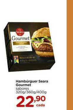 Carrefour Hambúrguer Seara Gourmet oferta