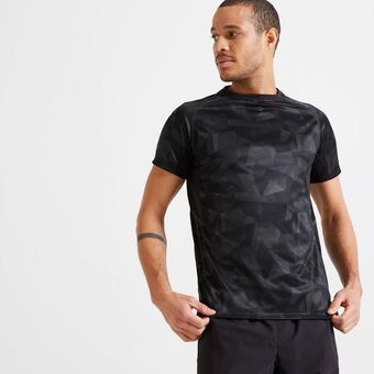 Decathlon Camisa masculina de treino cardio fts 120 oferta