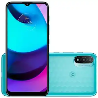 Miranda Smartphone moto e20, 32gb, tela 6.5", câmeras 13mp+2mp, azul, motorola oferta