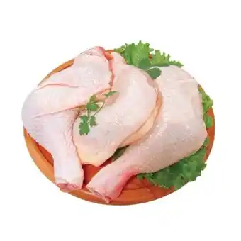 Coxa com sobrecoxa de frango resfriada kg