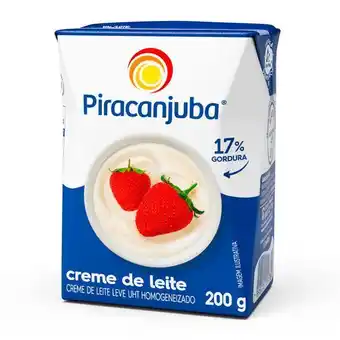 Creme de leite piracanjuba 200g
