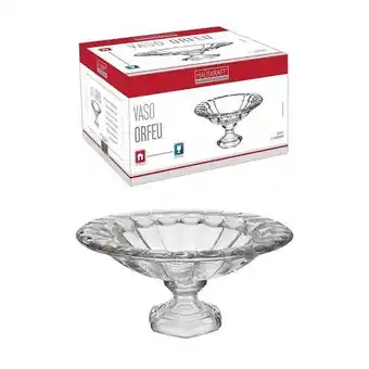 Pão de Açúcar Vaso orfeu transparente 16cm hauskraft oferta