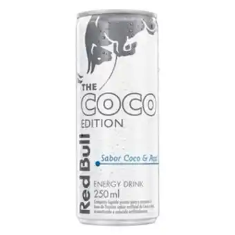 Big Box Energético coco e açaí red bull lata 250ml oferta