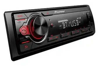Auto radio pioneer bluetooth usb mvhs218bt preto