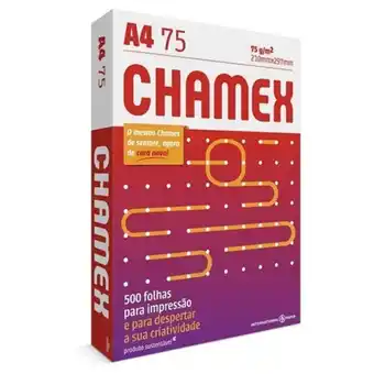 Tome Leve Papel sulfite chamex office a4 embalagem 500 folhas oferta