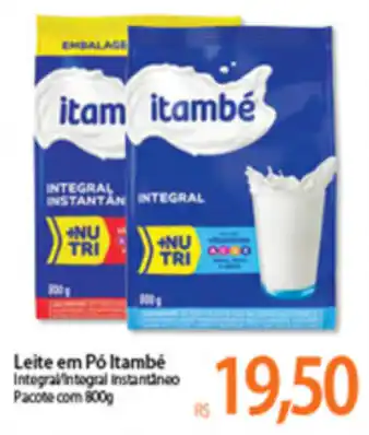 Atacadão Leite em po Itambe 800g oferta