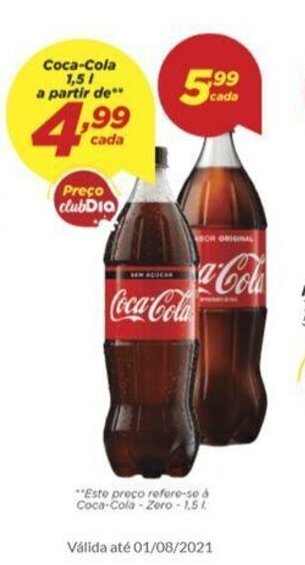 Dia Coca Cola 1.5L oferta