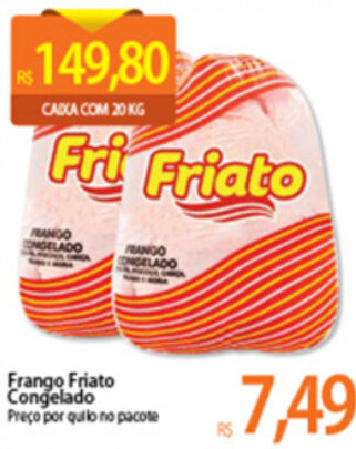 Atacadão Frango Friato Congelado oferta