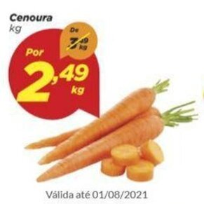 Dia Cenoura 1kg oferta