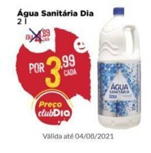 Dia Agua Sanitaria Dia 2L oferta