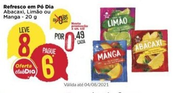 Dia Refresco em po dia 20g oferta
