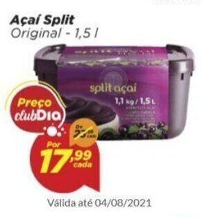 Dia Acai Split 1.5L oferta