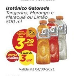 Dia Isotonico Gatorade 500ml oferta