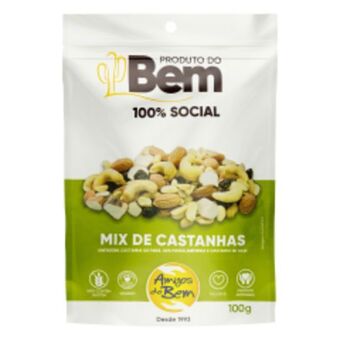 Supermercados Mundial Mix de castanhas amigos do bem 100g oferta