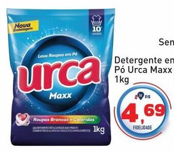 Tonin Superatacado Detergente em pó urca maxx 1kg oferta