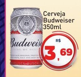 Tonin Superatacado Cerveja budweiser 350ml oferta