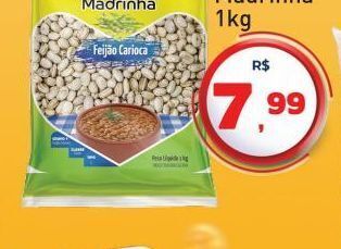 Tonin Superatacado Feijão carioca madrinha 1kg oferta