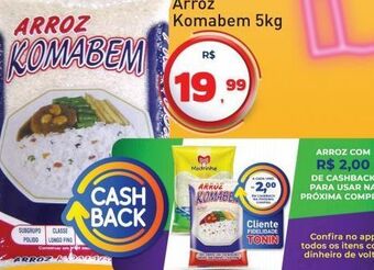 Tonin Superatacado Arroz komabem 5kg oferta