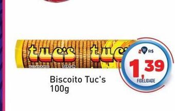 Tonin Superatacado Biscoito tuc's 100g oferta