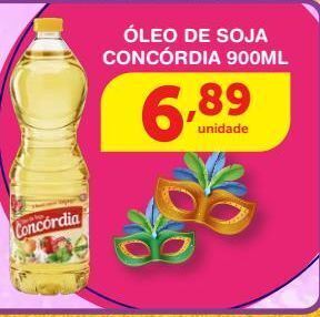 Roldão Óleo de soja concórdia 900ml oferta