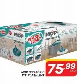 GBarbosa Mop giratório fit flashlimp oferta