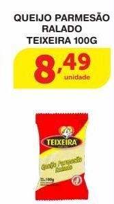 Roldão Queijo parmesão ralado teixeira 100g oferta