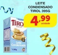 Roldão Leite condensado tirol 395g oferta