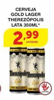Roldão Cerveja gold lager therezopolis 350ml oferta