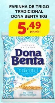 Roldão Farinha de trigo dona benta kg oferta
