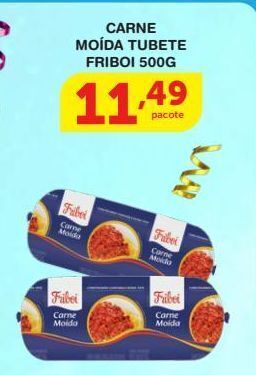 Roldão Carne moída tubete friboi 500g oferta