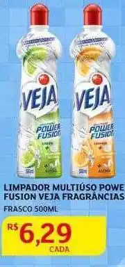 Assaí Atacadista Limpador multiúso power fusion veja fragrâncias frasco oferta