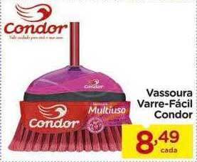 Carrefour Vassoura varre-fácil condor oferta