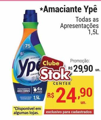 Stok Center Amaciante ypê oferta