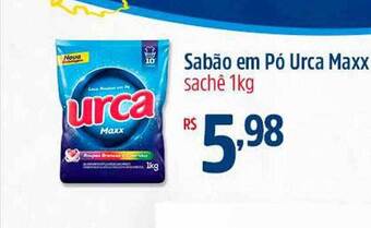 Sabão em pó urca maxx