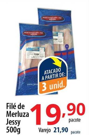 Akki Atacadista Filé de merluza jessy oferta
