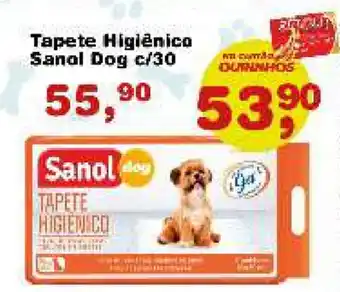 Tapete Higienico Sanol Dog c/30