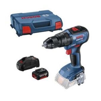 Leroy Merlin Furadeira de impacto 1/2" brushless com bateria carregador rápido bivolt e maleta gsb 18v-50 bosch oferta