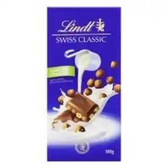 Angeloni Chocolate lindt classic milk hazelnut 100g oferta