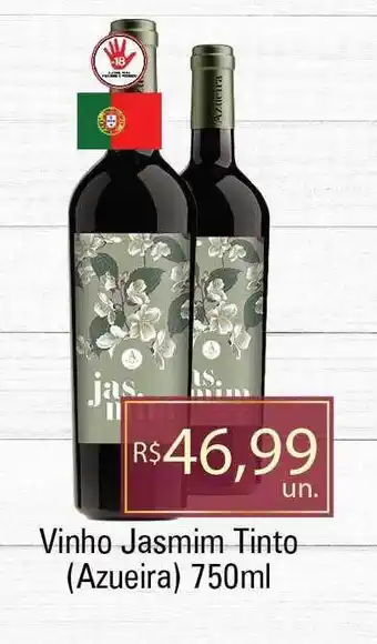 Supermercados Alvorada Vinho jasmin tinto azueira oferta