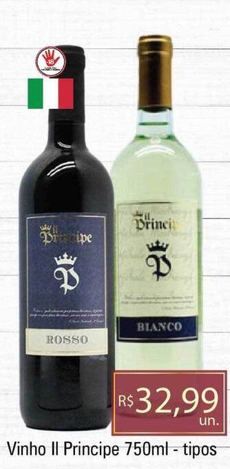 Supermercados Alvorada Vinho ii principe tipos oferta